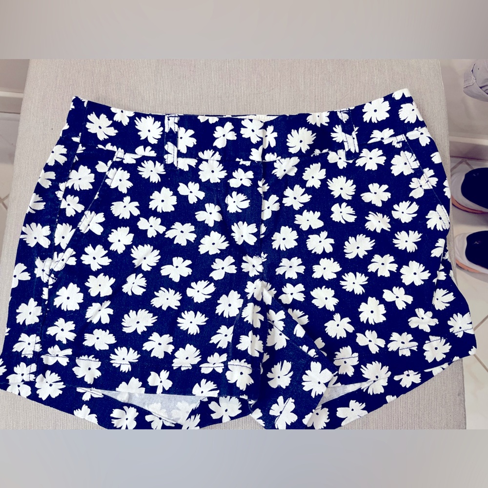 J Crew floral shorts